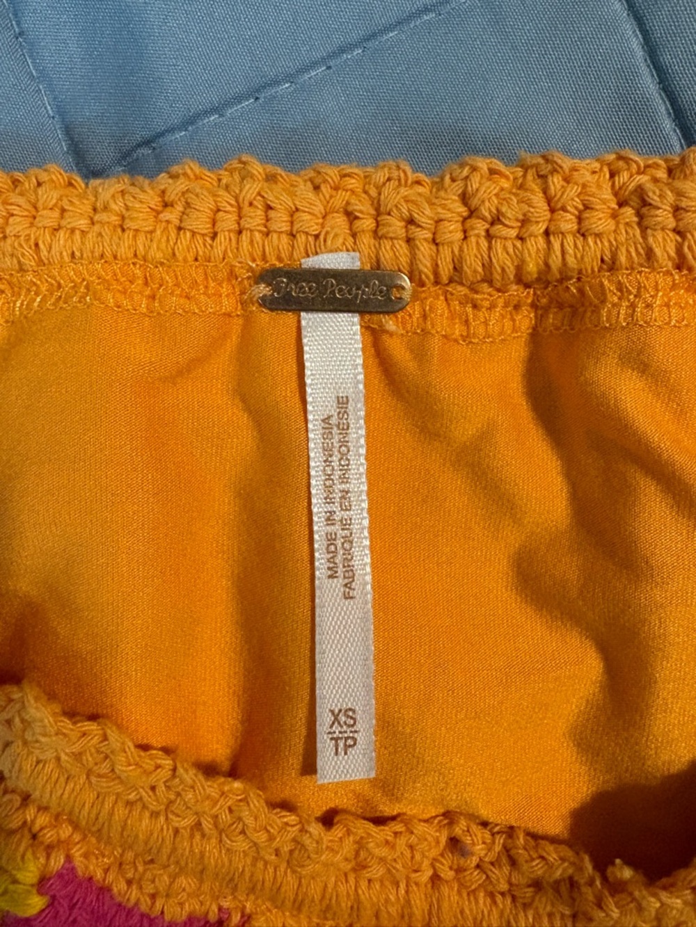 Free People Colorful Crochet Mini Skirt - Picture 10 of 12